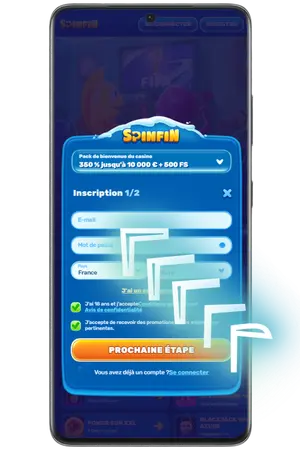 Spinfin Bonus - Sélectionnez l'offre adaptée à vos besoins
